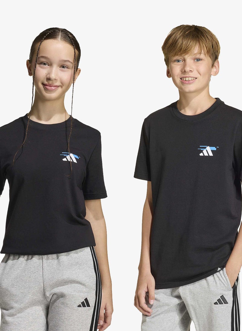 Adidas Youth Gaming Graphic T-Shirt - Image 1