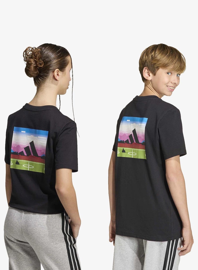Adidas Youth Gaming Graphic T-Shirt - Image 2