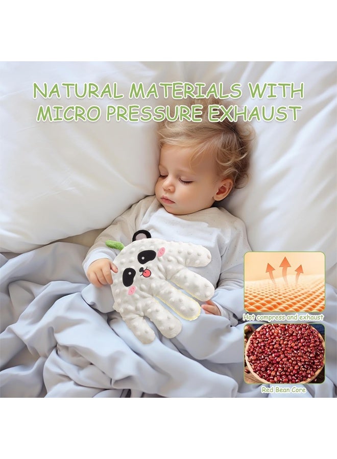 DUNISO Automatic Patting Sleeping Toy for Newborn with Remote Control,Baby Soothing Palm,Startle Prevention Gloves,Cute Cartoon Design - Image 3