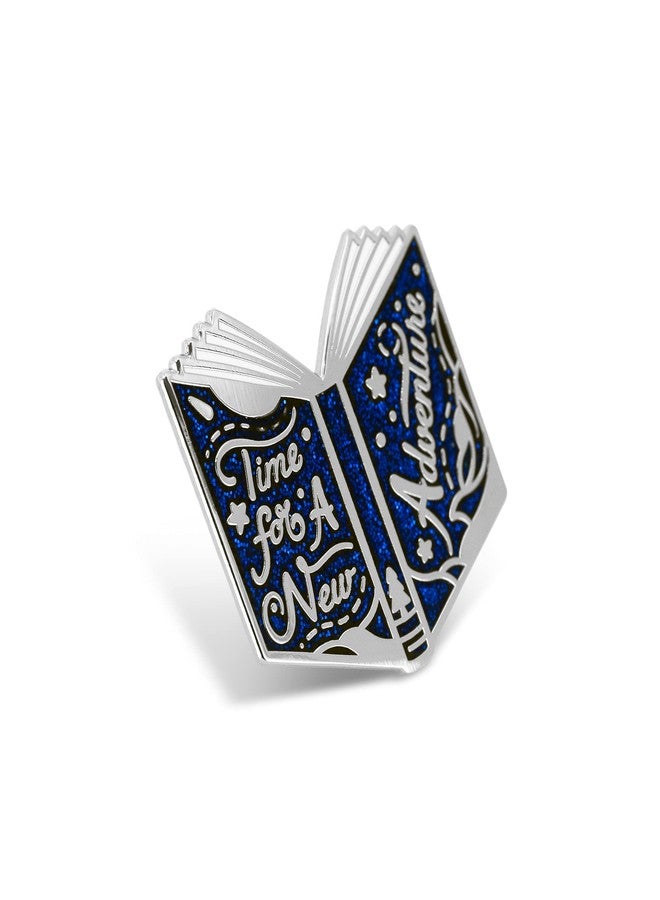 Winks For Days دبوس طية صدر السترة مطلي بالمينا الصلبة، كتاب "غمزة لأيام" - حان وقت مغامرة جديدة - Image 2