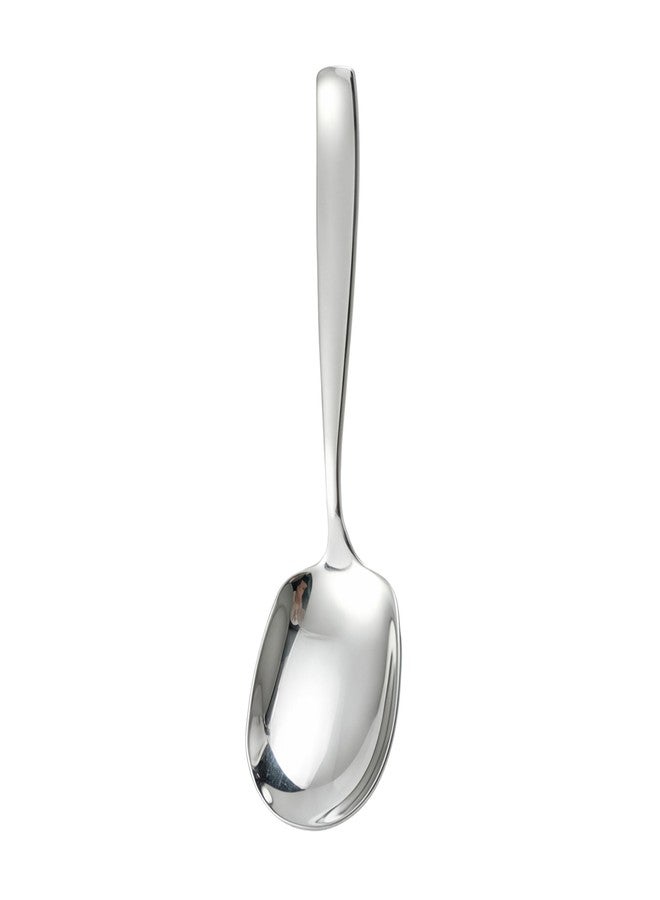 Txhlyx Large Serving Spoon Set of 1 – Heavy Duty 316L Stainless Steel Serving Spoon for Buffet – Dishwasher Safe, 9.5 Inch - Image 1