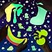 Okaybee Unicorn Magic GlowinTheDark Slime Kit 9 Pack with Glow Charms DIY Slime Set Sensory Toys Rainbow Slimes Party Favors for Girls Boys Gift - Image 4