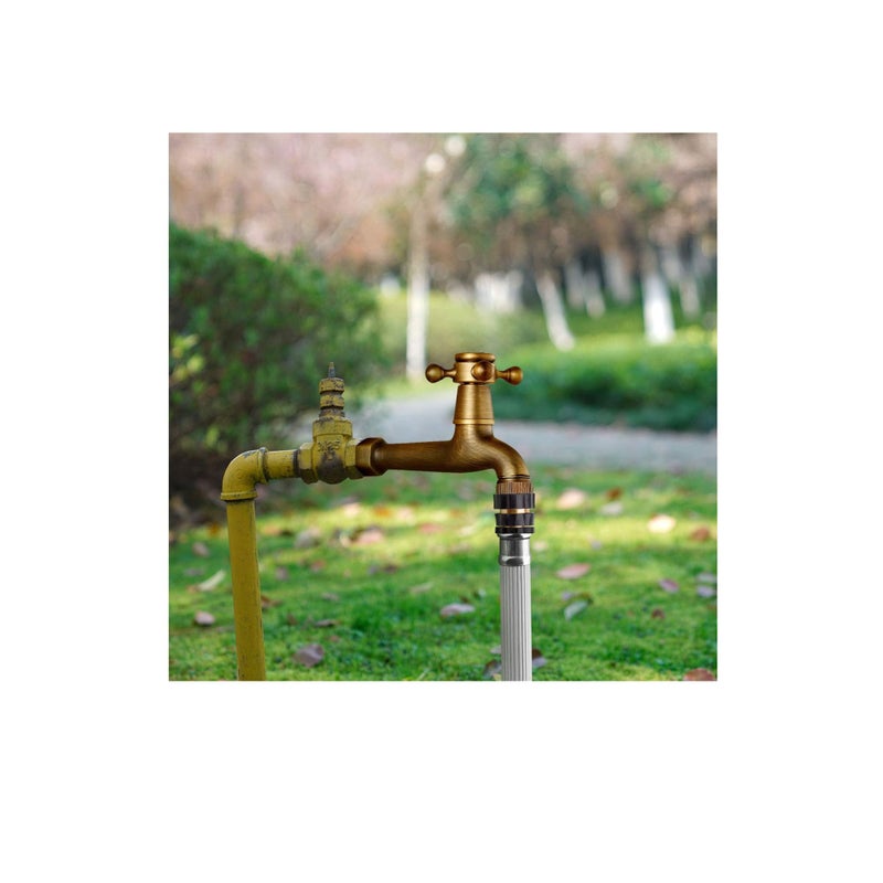 SOLARAE Garden Hose Quick Connect,  3/4 Inch Quick Disconnect Water Hose Fittings Connector Garden Hose Quick Connector Water Hose Fitting Male and Female Quick Release Hose Attachment (5 Set 10PCS) - Image 4