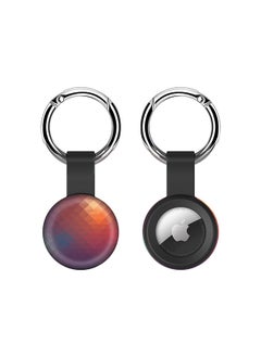 Airtag Case Metal Key Ring with Tough Case for Apple Airtag cover - Copper Prism
