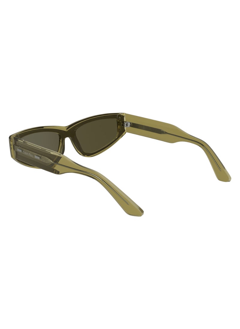 CALVIN KLEIN FULL RIM ACETATE ACETATE CALVIN KLEIN SUN CK24534S 5419 (278) LIGHT BROWN  - Image 5