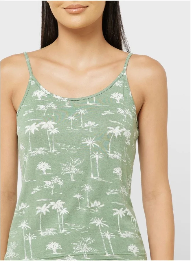 Isla & Evie Strap Detail Cami Top