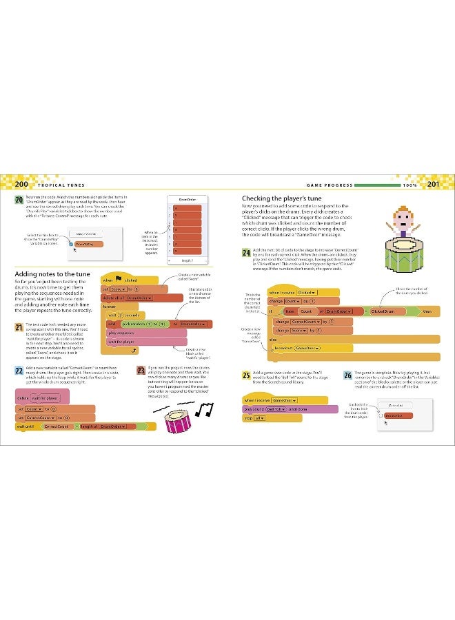 Computer Coding Games for Kids: A unique step-by-step visual guide, from binary code to building gam