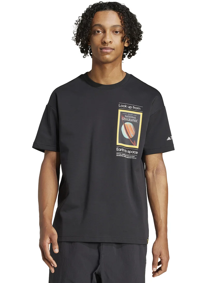 Adidas Disney National Gegraphic Uf Aeroready Graphic T-Shirt