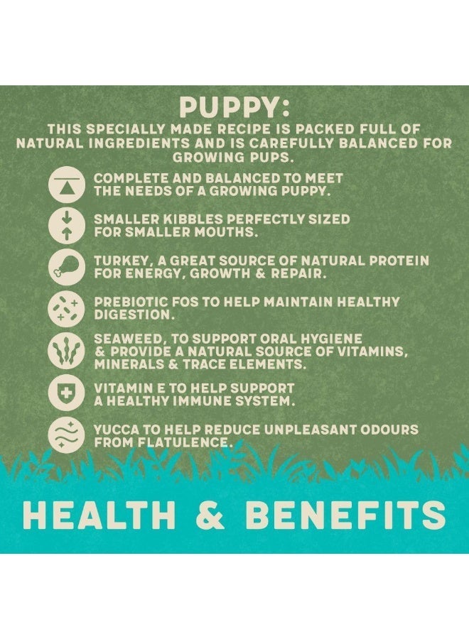 Harringtons Complete Turkey & Rice Dry Puppy Food 10 KG - Image 5