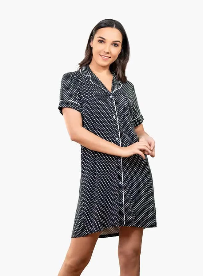 Aadaraya Ss Classic Sleep Shirt For Female