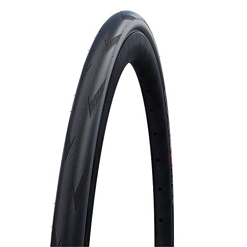 SCHWALBE شوالبي - برو وان إطارات دراجات الطريق القابلة للنفخ بدون أنبوب | 700c x 25 | أسود، إطار واحد - Image 1