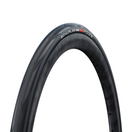Schwalbe Pro One TLE Road Bike Tire – Tubeless Easy Tire with V-Guard Puncture Protection – Super Race Carcass – Addix Race Compound - Image 1