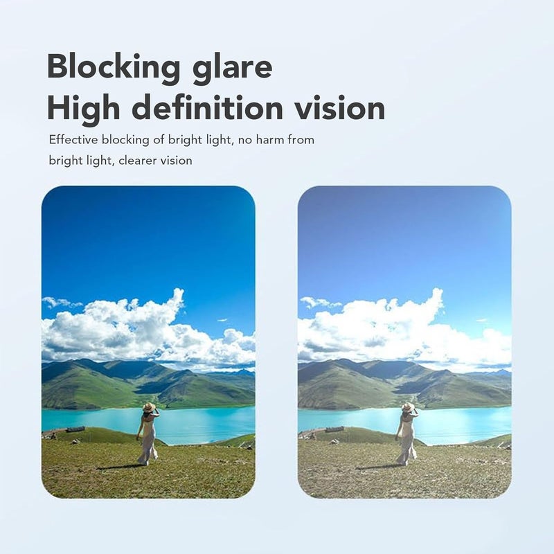 نظارات بلوتوث, نظارات صوتية للتحكم باللمس, ميكروفون مدمج, مكبرات صوت ستيريو, نظارات شمسية عدسة تصفية الضوء الأزرق, متوافقة مع الموسيقى, الرد على المكالمة - Image 5