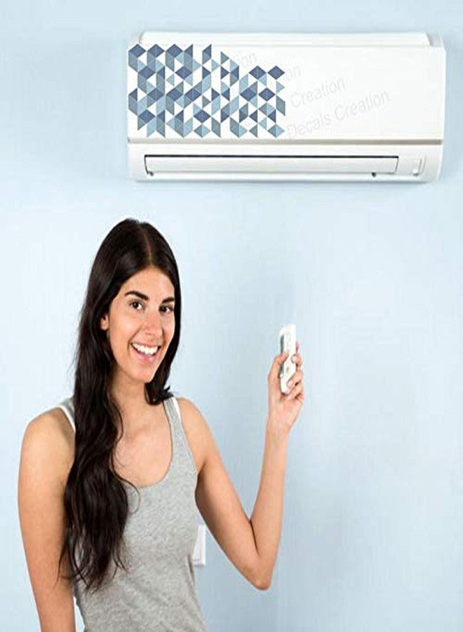 Decals Creation™ AC Sticker Wall Sticker Split Ac Stickers Air Conditioner Sticker Standard Size - Image 2