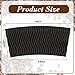 Patelai 100 Pcs Black Disposable Coffee Cup Sleeves for Hot Drinks Wavy Pattern Paper Corrugated Cup Sleeves for Heat Insulation Fits 12 16 20 22 24 oz Cold Bulk Jacket Holder - Image 4