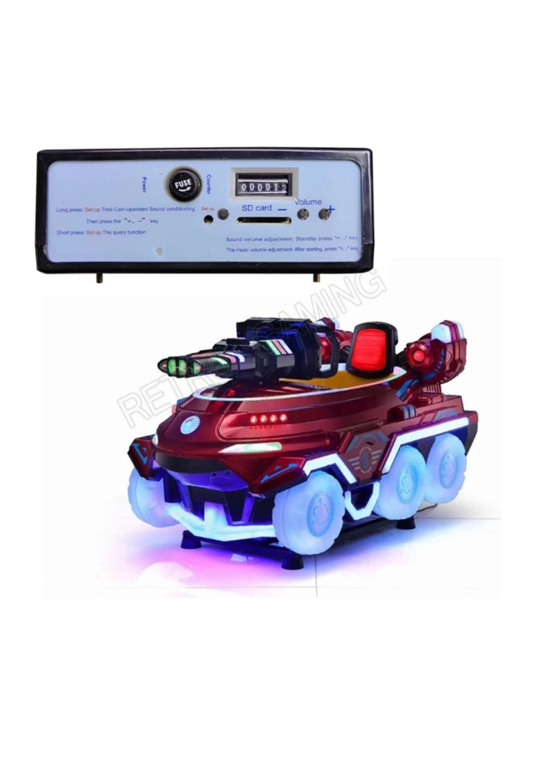 General New Kiddie Music Rides Game Machine Swing Machine 8+4 Timer Controller English Version Coin Operated Kid Play Equipment  - Image 1