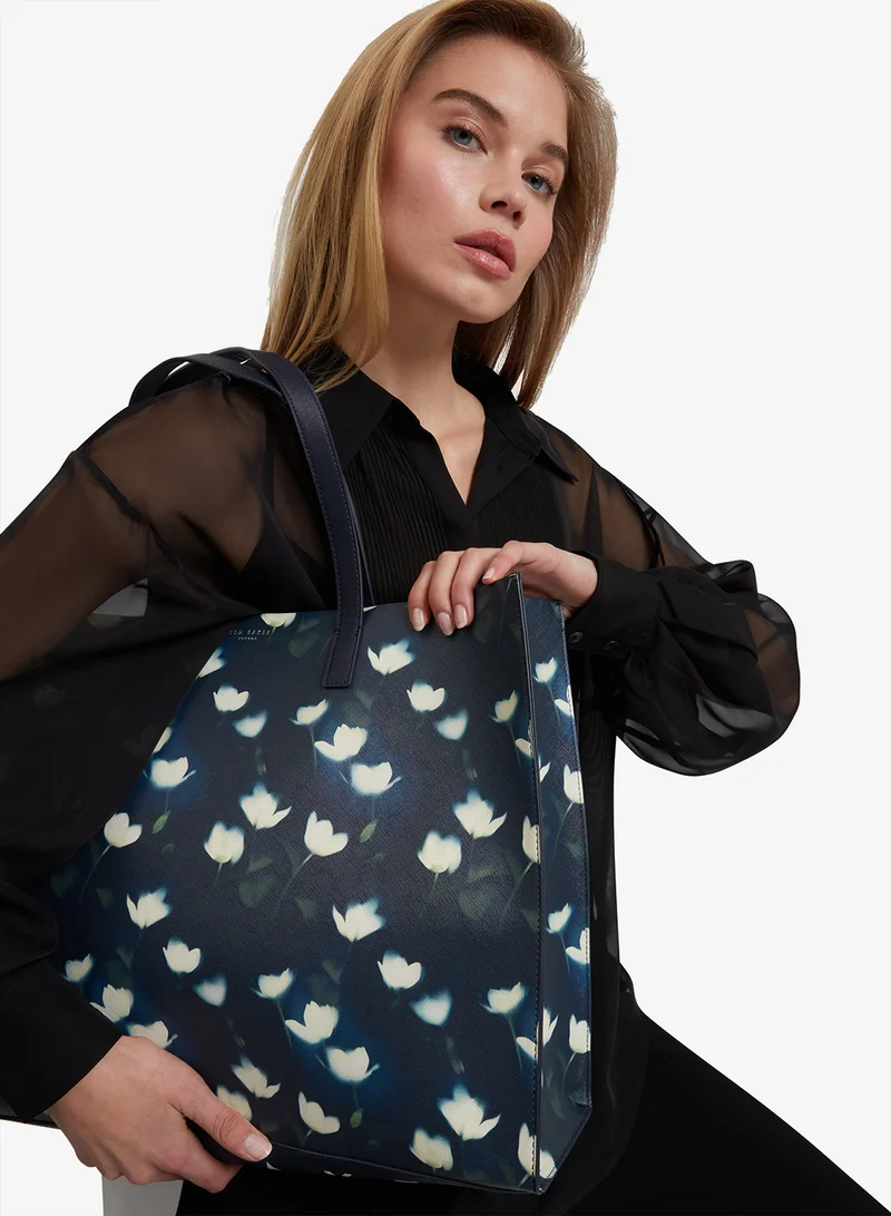 تيد بيكر Extra Large Tulip Printed Icon Bag