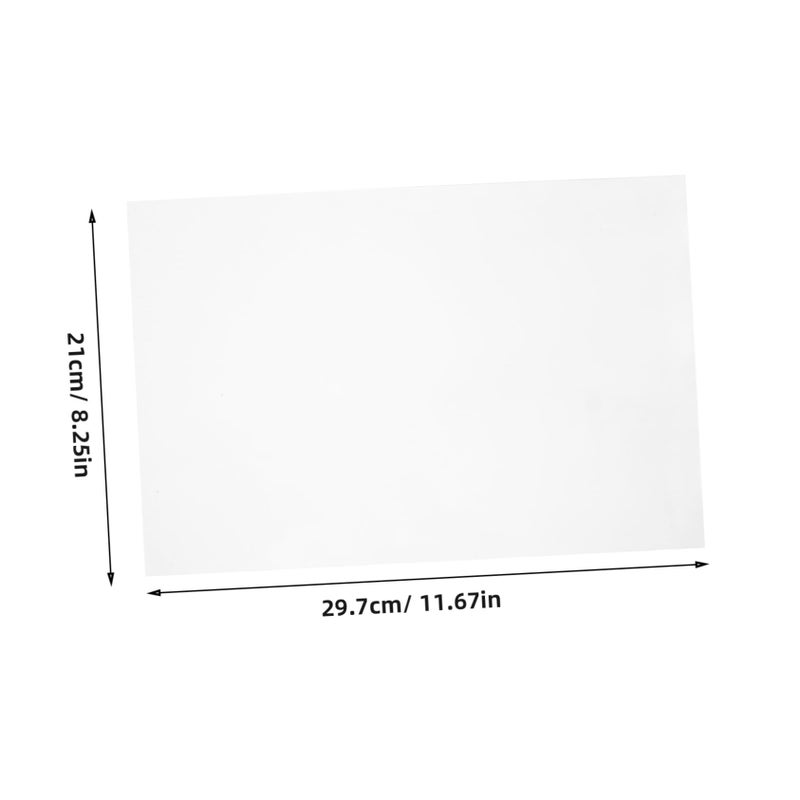 Modern Stencil Sheets 10pcs Translucent Plastic Copy Board For Printing Pen 29.7x21x0.1cm - Image 3