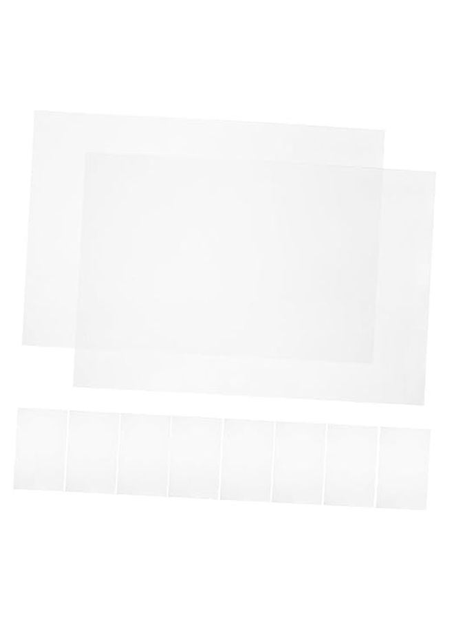 Modern Stencil Sheets 10pcs Translucent Plastic Copy Board For Printing Pen 29.7x21x0.1cm - Image 1