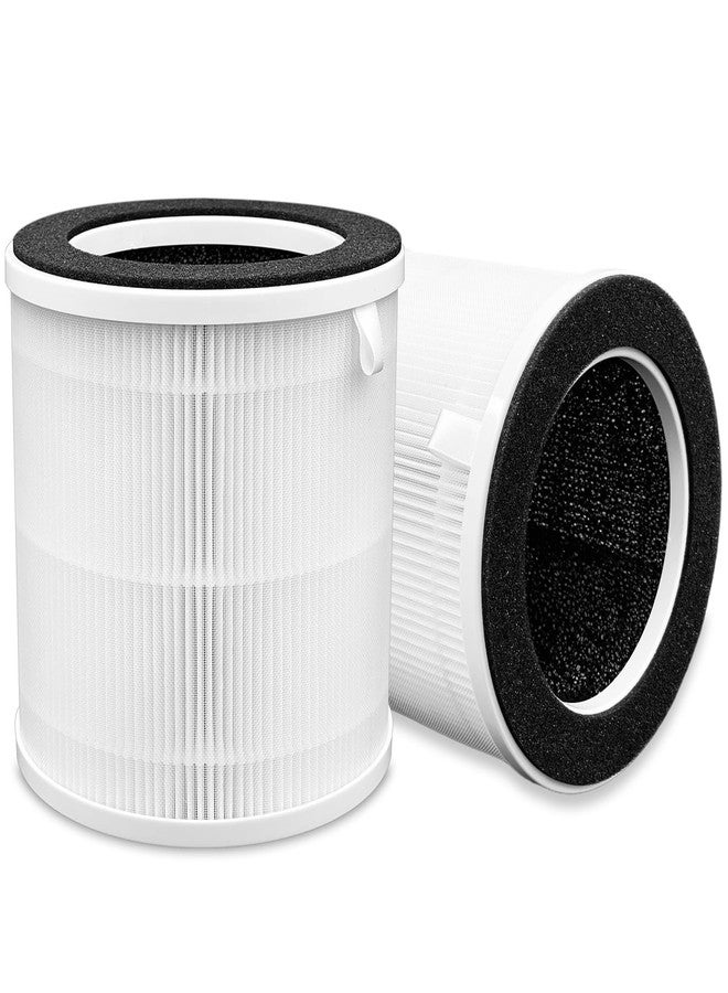 Slirceods KQ-31 Air Filter Replacement for Air Purifier Compatible with Aucleia &AIRTOK& KQLKJ Air Purifiers Filter,Item model number:KQ-31 For iooo K31 Air Purifiers Filter（2-Pack) - Image 1