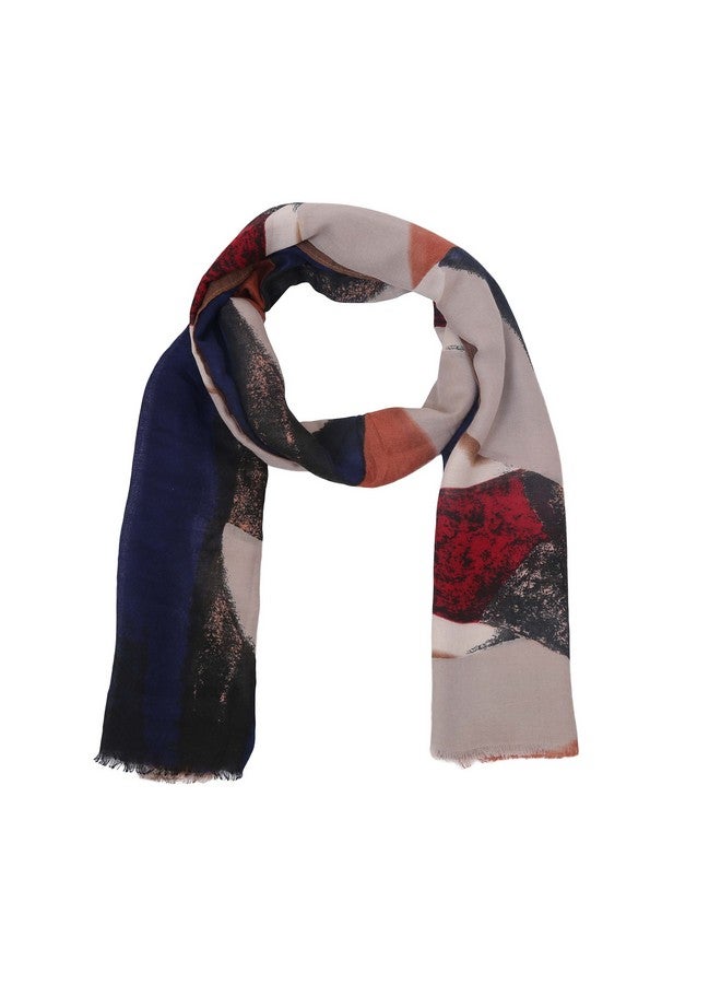 FabSeasons Cotton Viscose Colorful Printed Soft Scarf/Scarves, Shawl and Stoles for Women, Size - 90 * 190 cms - Image 3
