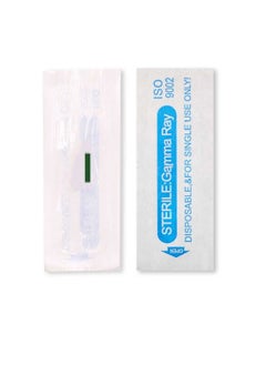 IOLITE Microblading needles 18 Prong Slant Flat Needle spmu needles size 20mm one time use disposable blade Sterile packaged 12pcs  - Image 2