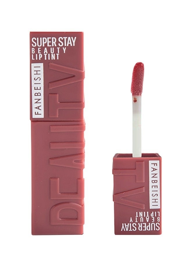 FANBEISHI Matte Liquid Lipstick for Women, 1Pieces  Highly Pigmented Color Lip Stain Tint, Super Velvet Matte Lip Gloss, Up to 16H Wear, Long Lasting Waterproof Smudgeproof, Non-Stick Cup Lip Makeup-02 - Image 1
