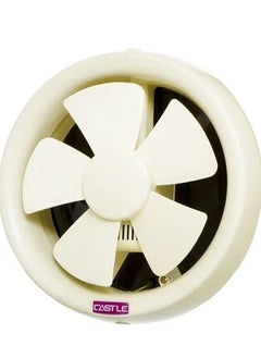 Castle Castle Glass Bathroom Ventilating Fan, 20 cm, White, VF3020R  - Image 1
