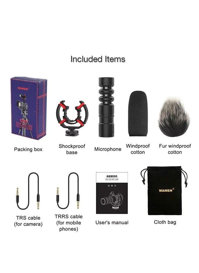 Mamen MIC-08 Condenser Shotgun Microphone  - Image 2