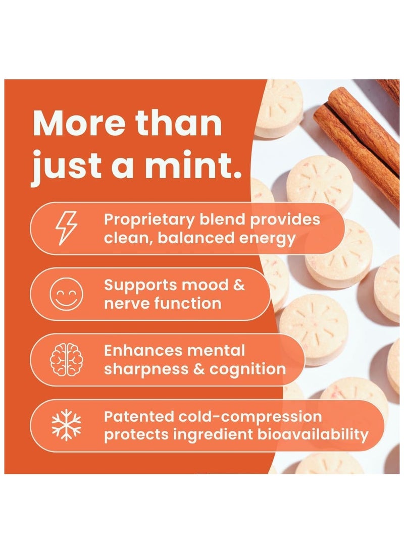 NeuroGum NeuroMints Energy & Focus Cinnamon 12 Packs 12 Pieces Each  - Image 3