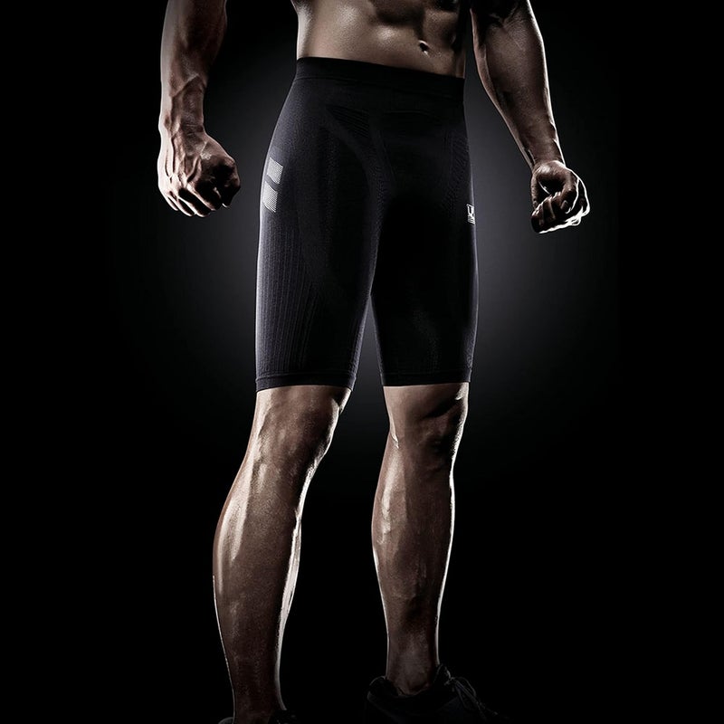 LP Support Unisex-Adult Thigh Support Compression Shorts - Black - Image 4