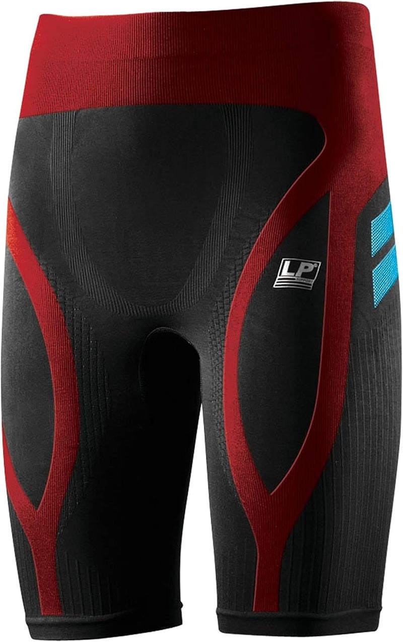 LP Support Unisex-Adult Thigh Support Compression Shorts - Black - Image 2