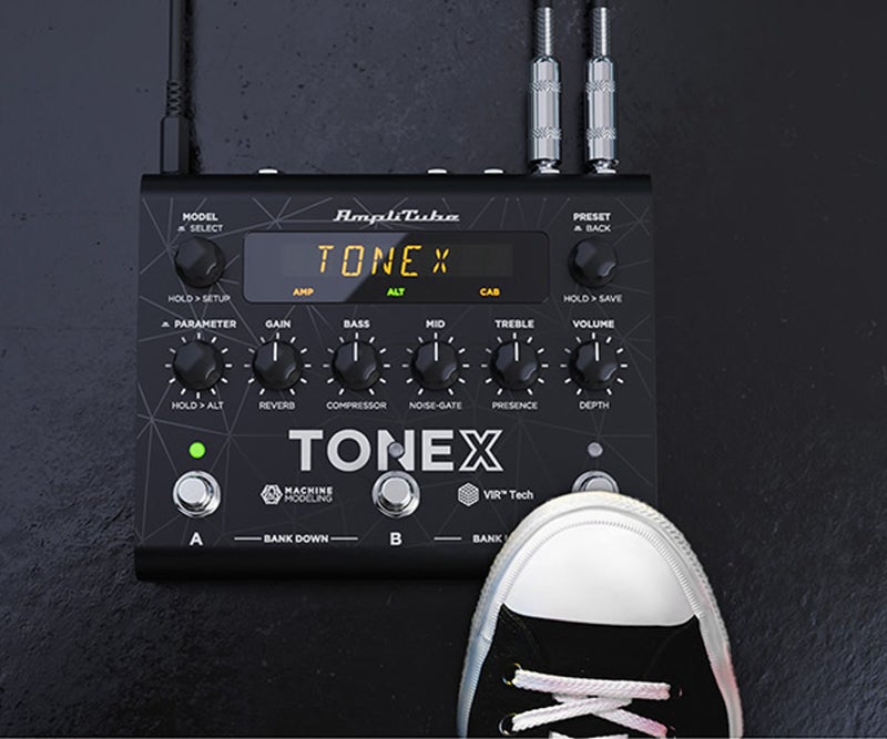 IK Multimedia TONEX Pedal AI Tone Modeling Guitar Multi Effects Floor Pedal Amp Cabinet  Simulator - Image 5