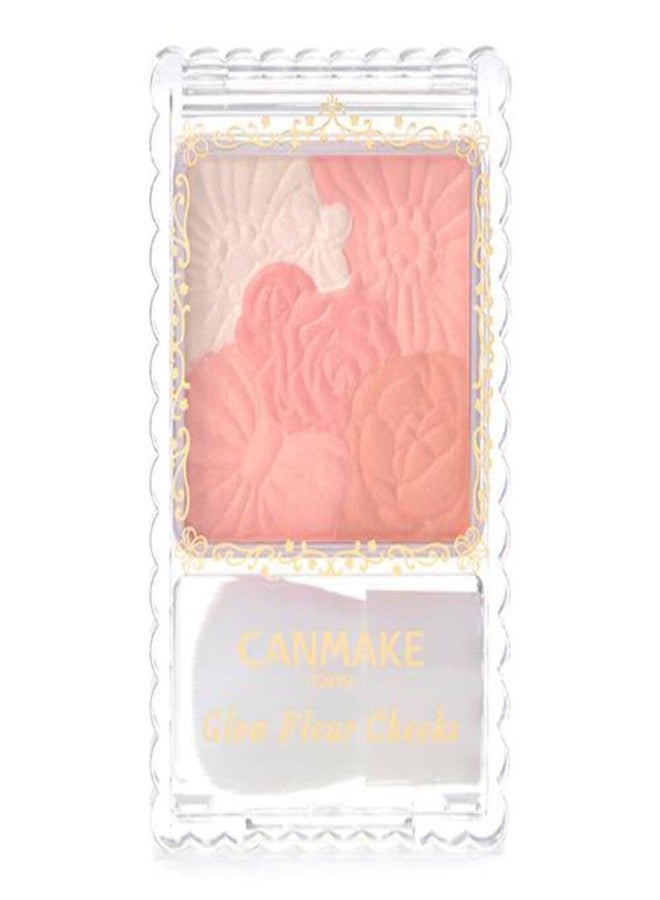 CANMAKE Glow Cheeks, No. 03 Fairy Orange Fleur, 1 Ounce