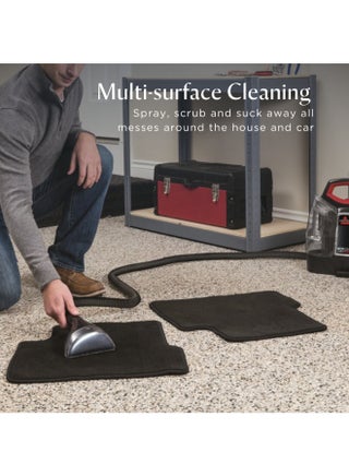 4720E SpotClean ProHeat – مكنسة محمولة بقوة شفط عالية وتقنية HeatWave | تزيل البقع الصعبة من السجاد والأثاث والستائر و فرش السيارات | 360 ml 330 W 4720E أسود - view 4