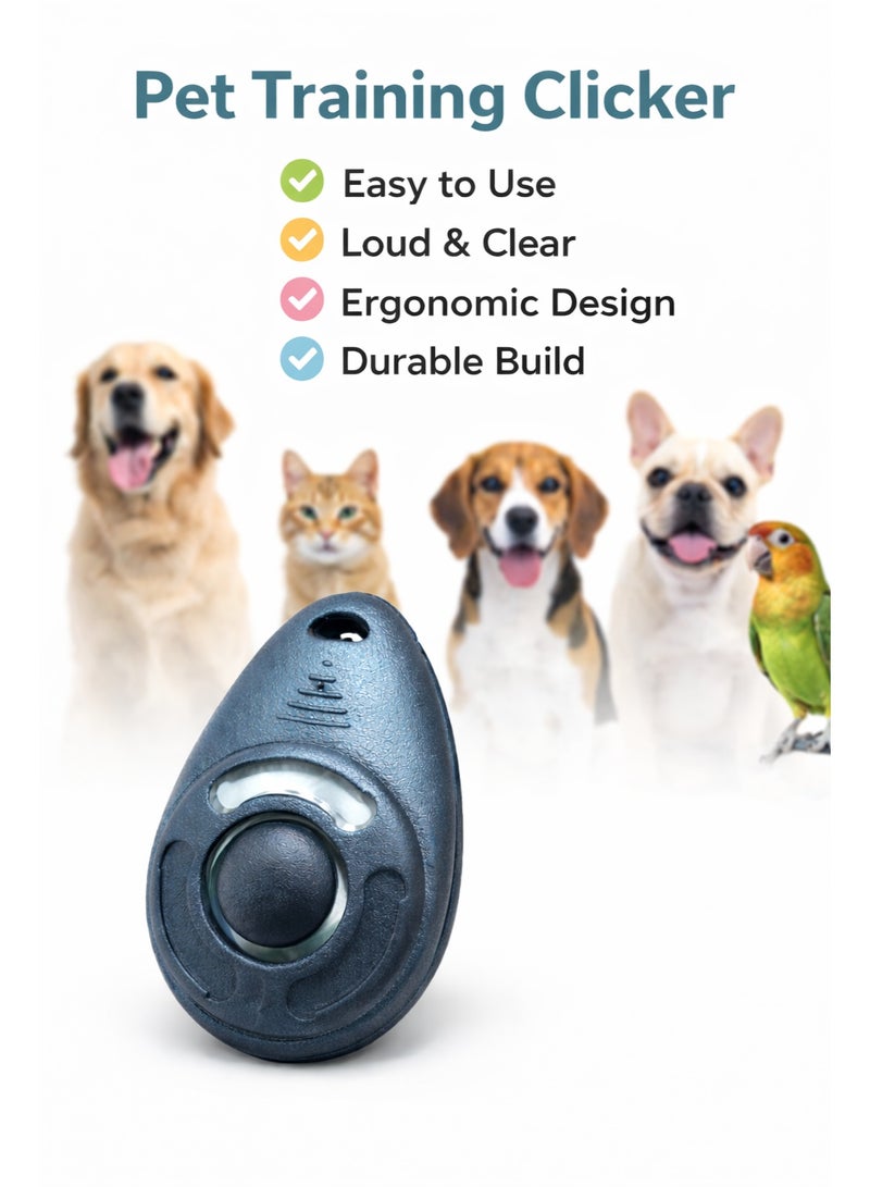 Pet Training Clicker – Easy Dog, Cat & Bird Training Tool | Loud, Durable & Ergonomic - Image 1
