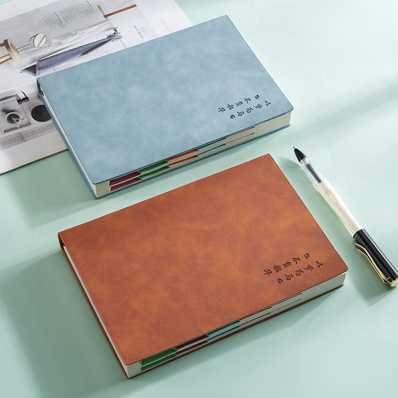 High-Quality U-Ring A5 Binder Business Gift Box Set, Thickened 360-Page Planner Pu Notebook Journal - Image 2