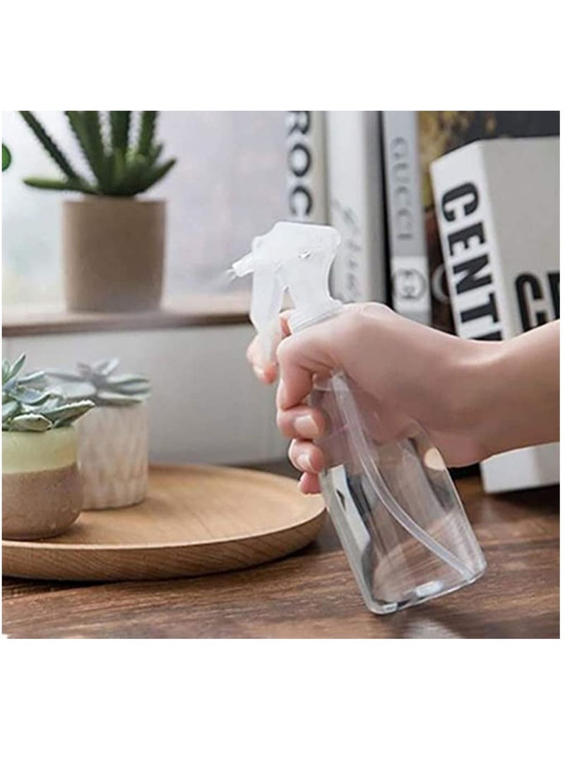 Suntown Clear Plastic Spray Bottles, Misting Spray Bottle, Misting Bottle, Clear Iron Spray Bottle, Leak-proof Water Spray Bottle Hair Sprayer Empty Spray Bottles 2PCS 200ml - Image 4