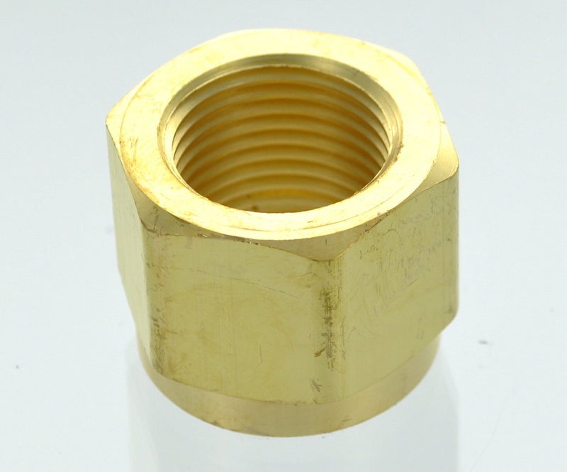 Western Enterprises CO-2 Regulator Inlet Nuts, Carbon Dioxide (CO2), Brass, CGA-320 - Image 2