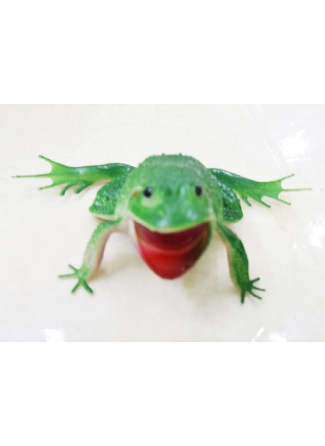 Dhinchak Dhinchak rubber Art box rubber frog make choo-choo noise, Multicolour  - Image 2
