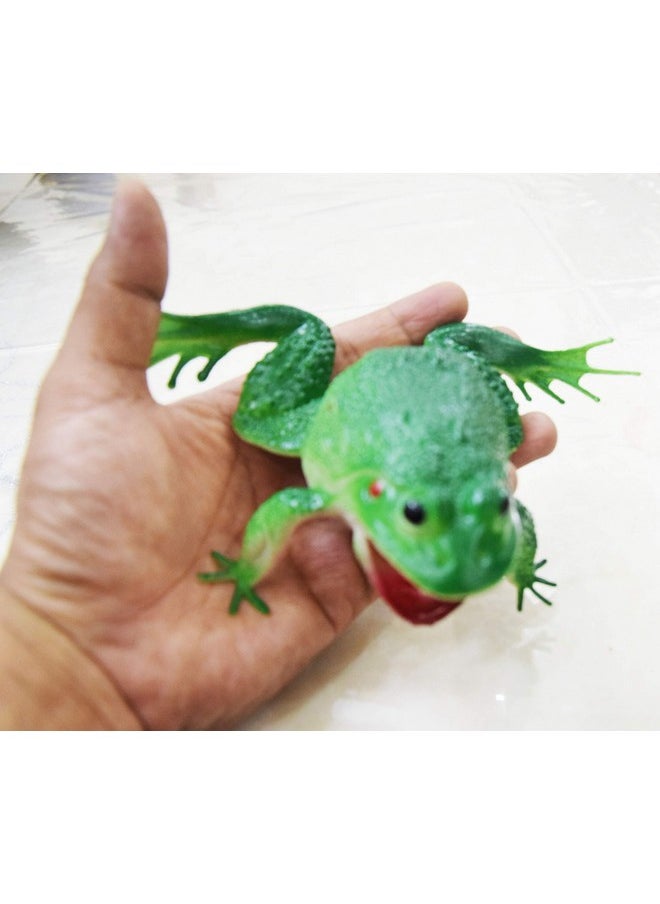 Dhinchak Dhinchak rubber Art box rubber frog make choo-choo noise, Multicolour  - Image 4