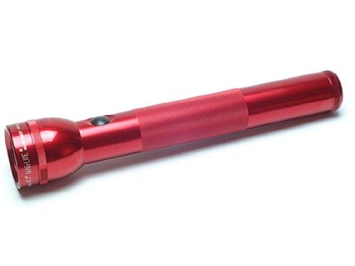 Maglite Heavy-Duty Incandescent 3-Cell D Flashlight in Display Box, Red - Image 4