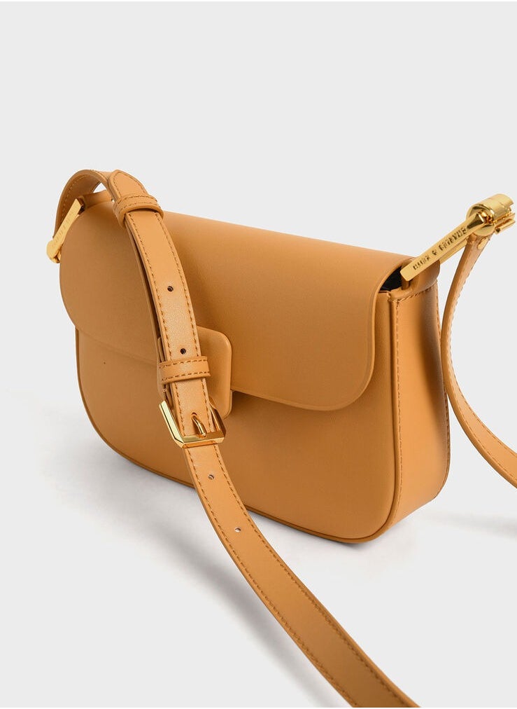 Charles & Keith Koa Square Push-Lock Shoulder Bag  - Image 5