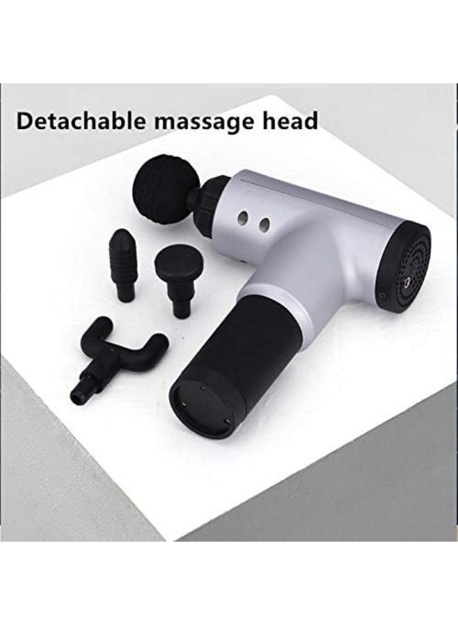 Rechargeable Handheld Muscle Massager - Deep Tissue Vibration Therapy for Body Care - Cordless Pain Relief Gun (Multi-Color) - Image 1