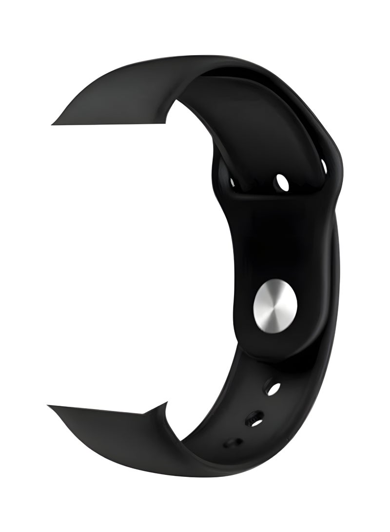 300.0 mAh Series 5 Smart Watch With Replacement Strap Black - Image 4