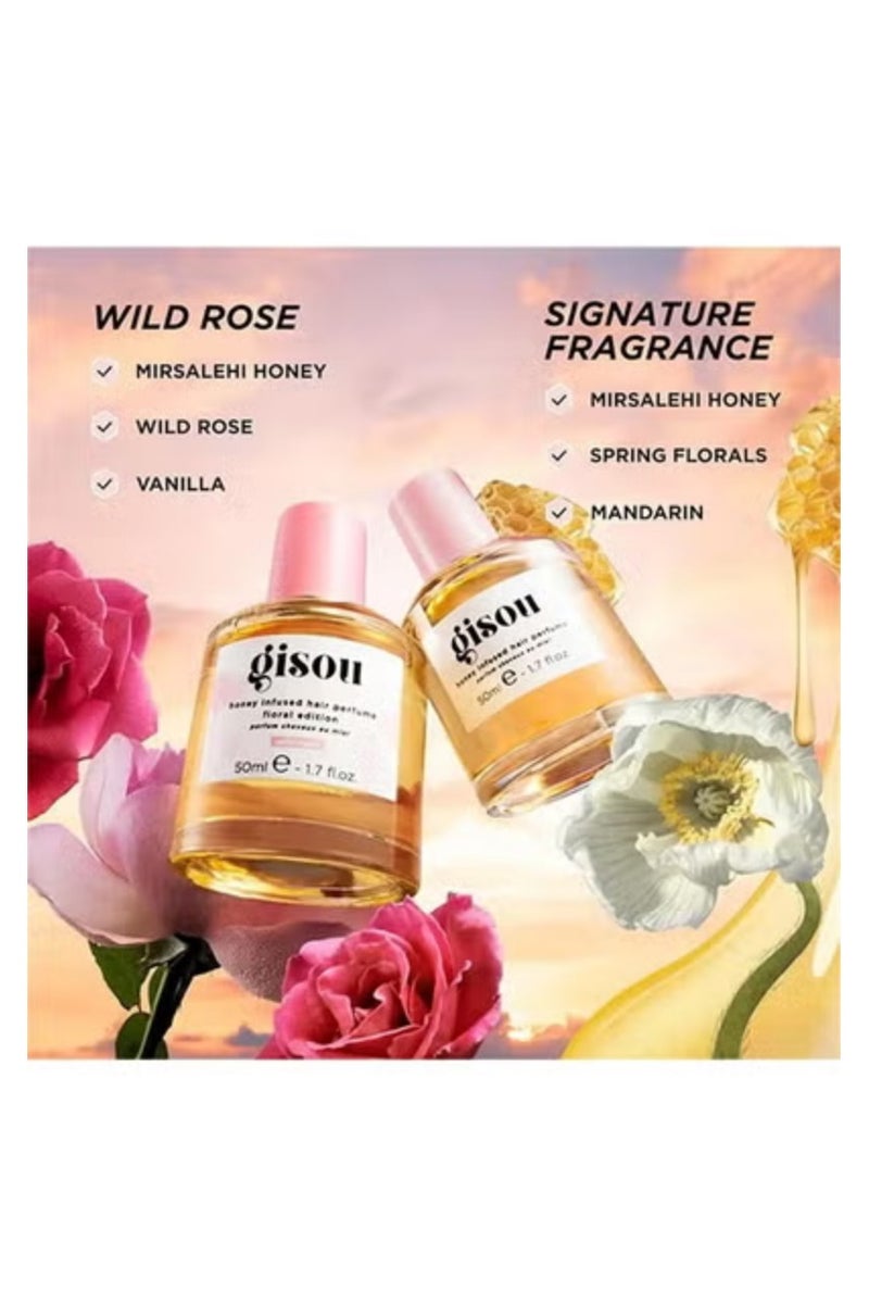 جيسو عسل ضخ عطر الشعر 50 مل ، زيت الشعر الحساس المثري 1.7 أوقية - Image 2