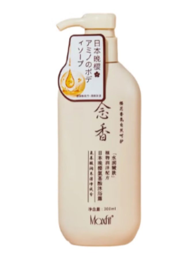 MAXFIT Cherry Blossom Shampoo For Hair Growth, Anti-Hair Loss