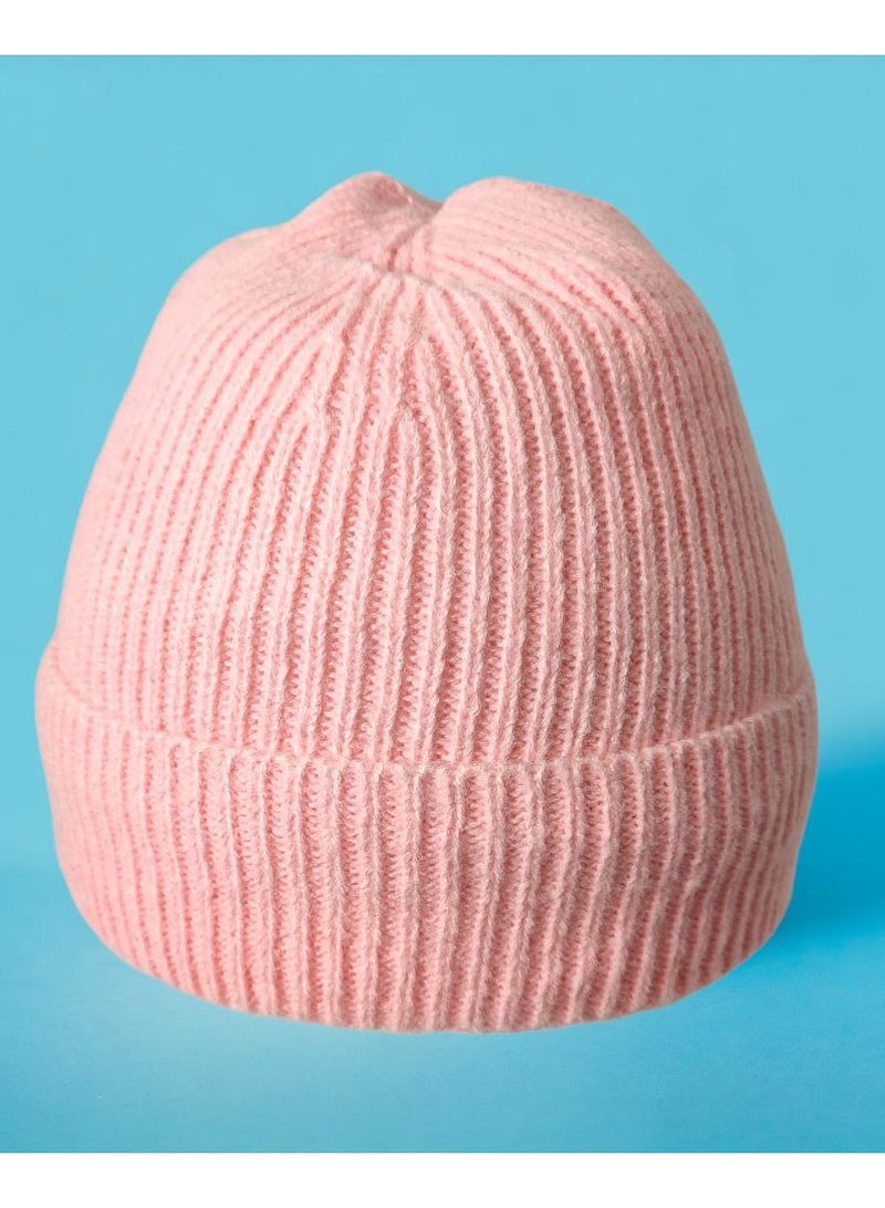 Multi-Colored Wool Winter Hat with Fur Lining  Warm and Stylish Unisex Design.  - Image 3