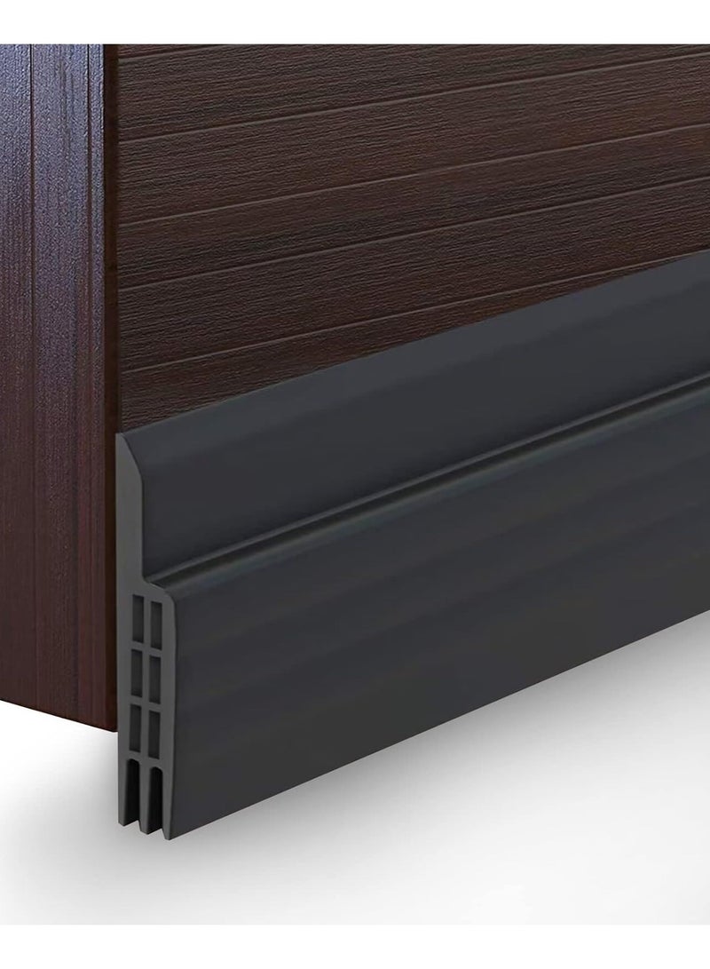 Under door draft stopper for exterior and interior doors, soundproof strip. - Image 2