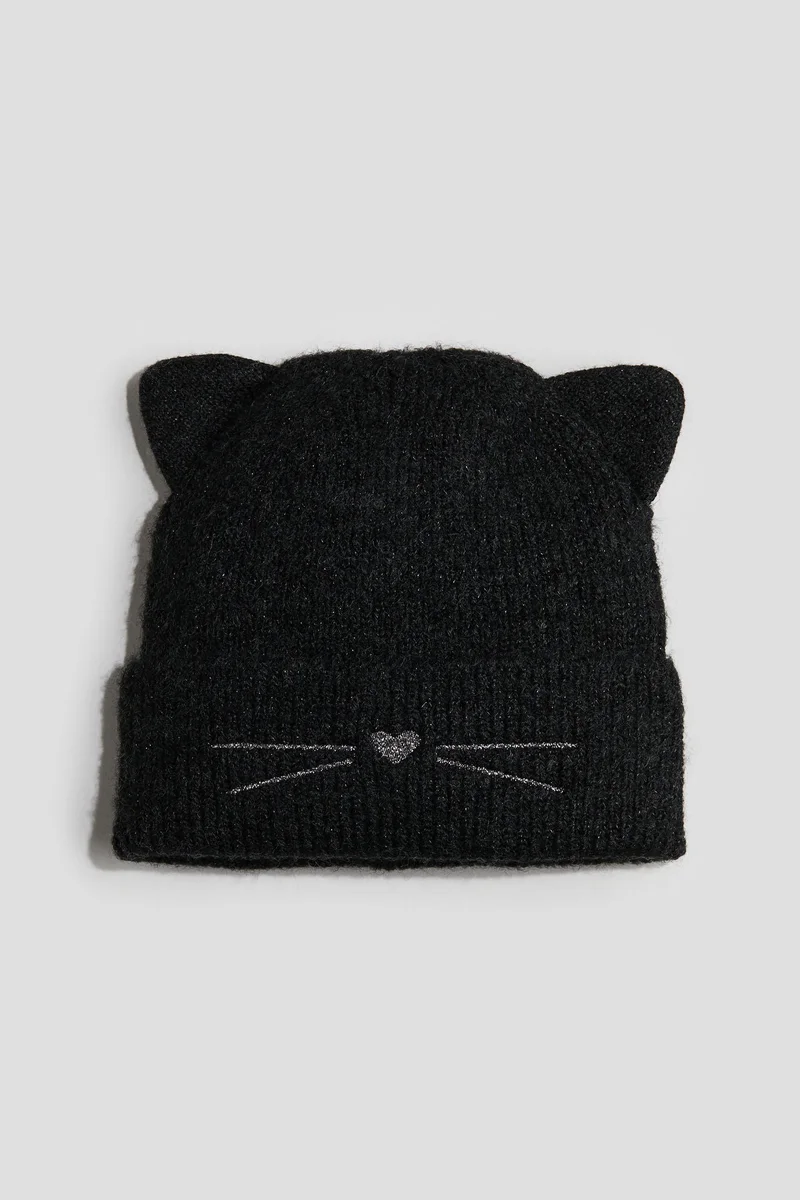 H&M Ear-detail beanie